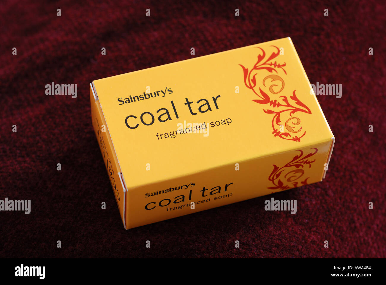 Sainsbury`s coal tar fragranced soap, UK Stock Photo Alamy
